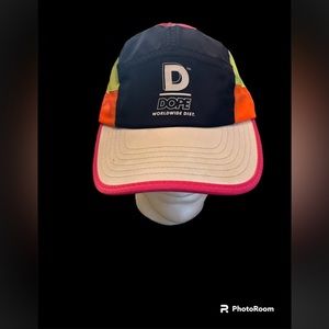 U.S. Divers Dope Neon Fluorescent Green Pink Blue 5 Panel Wave Ocean Cap